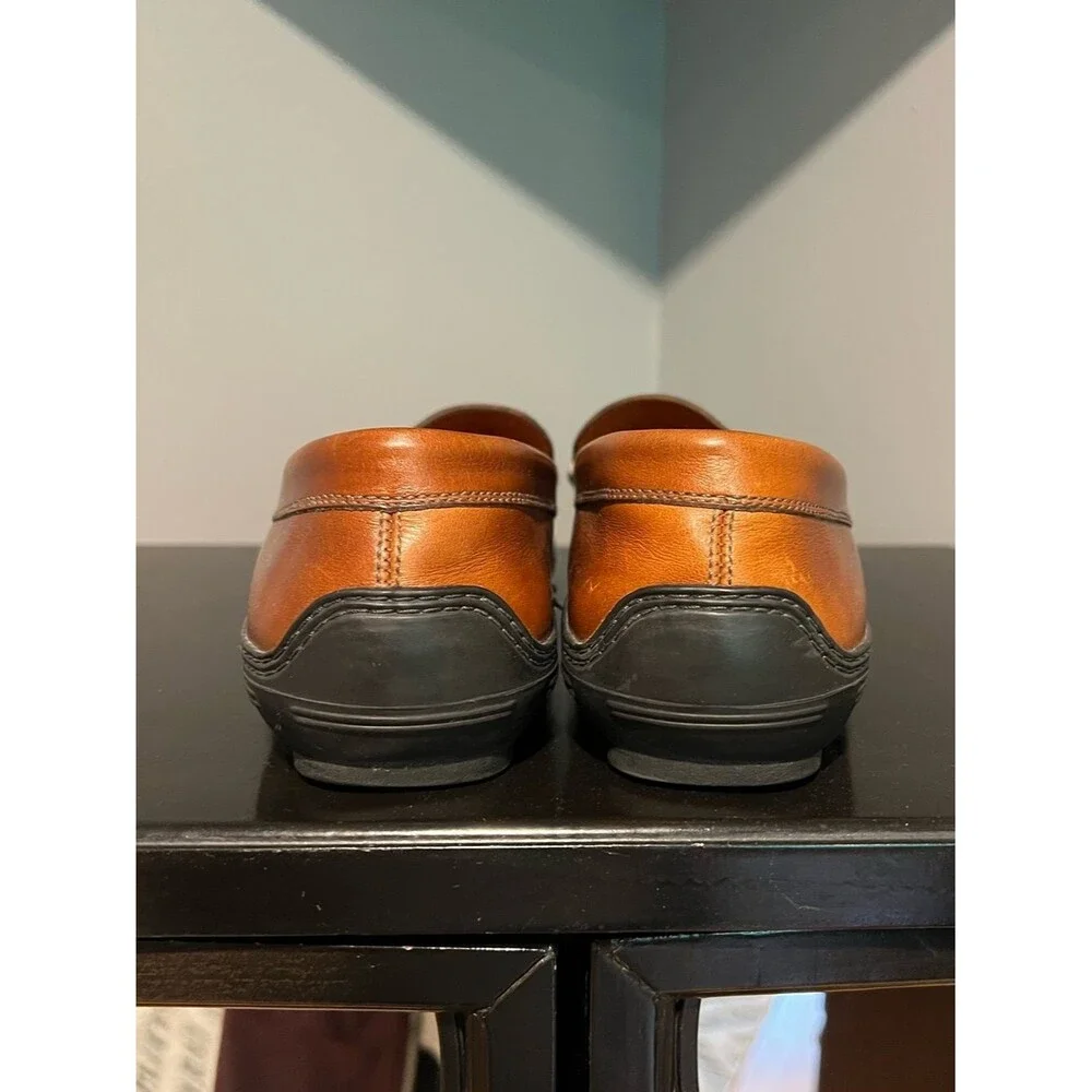 Peter Millar leather loafers